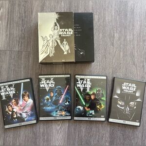 Star Wars Trilogy DVD Box Set - Black & Gold Cover